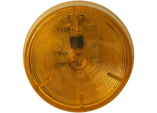 Peterson Manufacturing 163 LED - Amber 2.5" PC-Rated Clearance/Side Marker Light (Poly Pack)