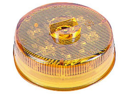 Peterson Manufacturing 163LEDKit - Amber2.5"PC-RatedClearance/SideMarkerLightW/Grommet&Plug(PolyPack)