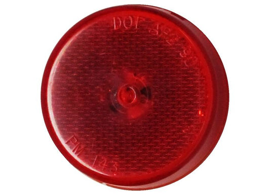 Peterson Manufacturing 175 LED - Red SingleDiode 2.5" Clearance/Side Marker Light w/Reflex (PolyPack)