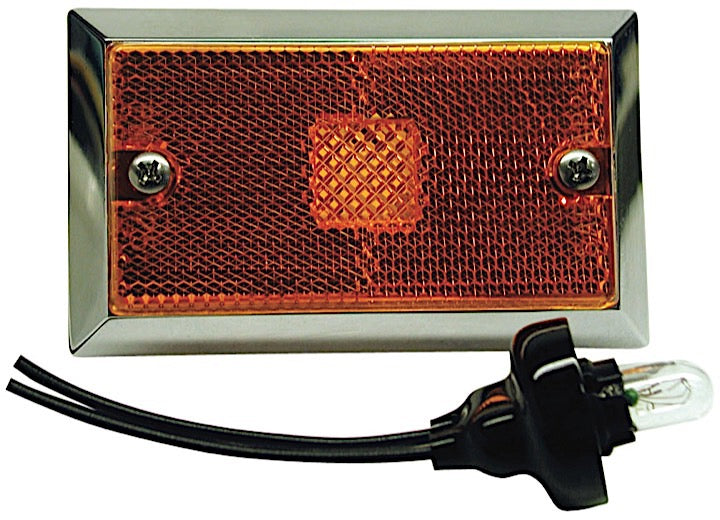Peterson Manufacturing 125 - Amber Clearance/Side Marker Light w/Reflex