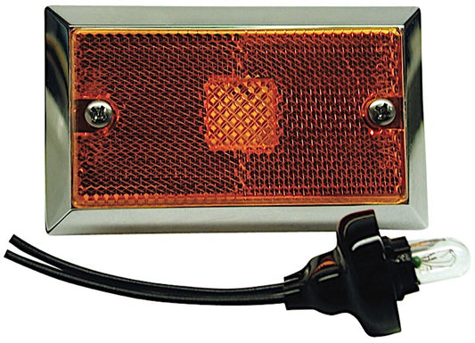 Peterson Manufacturing 125 - Amber Clearance/Side Marker Light w/Reflex