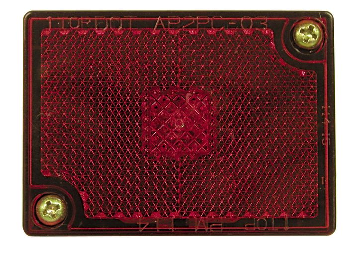 Peterson Manufacturing SQR CLR MKR STUD MT RED