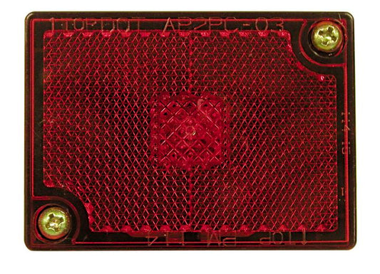 Peterson Manufacturing SQR CLR MKR STUD MT RED