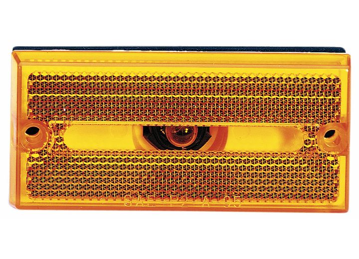 Peterson Manufacturing 132 - Amber Clearance/Side Marker Light w/Reflex (VizPack)
