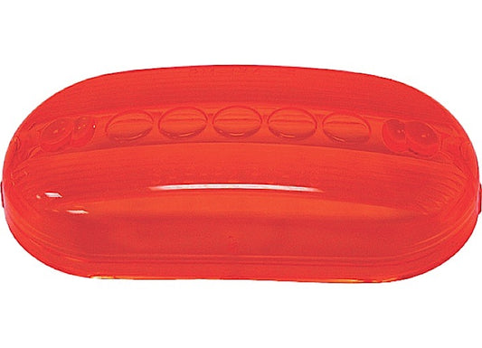 Peterson Manufacturing REPL LENS OBLONG 2BULB RED