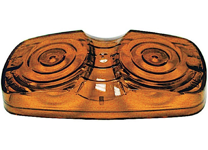 Peterson Manufacturing Replacement Amber Lens in Viz Pack for 38A/R, 138A/B/C/G/R, 139A/R