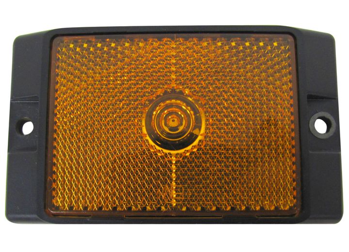 Peterson Manufacturing 215 Single Diode LED - Amber Clearance/Side Marker Light w/Reflex (VizPack)