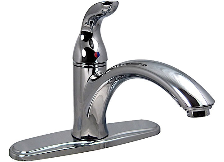 Valterra Products LLC KITCHEN FAUCET, 8IN HI-ARC HYBRID, 1 LEVER, CERAMIC DISC, CHROME