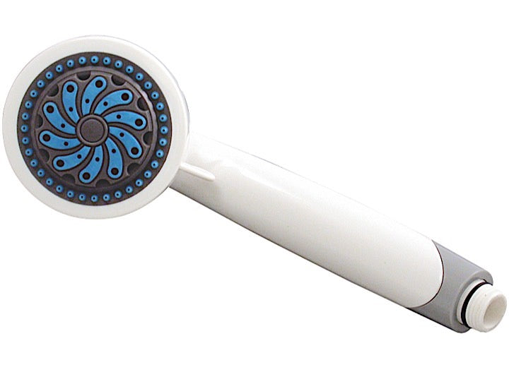 Valterra Products LLC SHOWER HEAD, 5 FUNCTION HANDHELD, FLOW CONTROL, WHITE