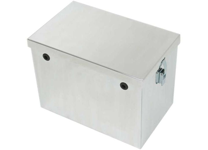 Phoenix USA TRAILER BATTERY BOX - ALUMINUM, LATCHING LID; ID: 13-7/8IN X 10-7/16IN X 8-1/2IN