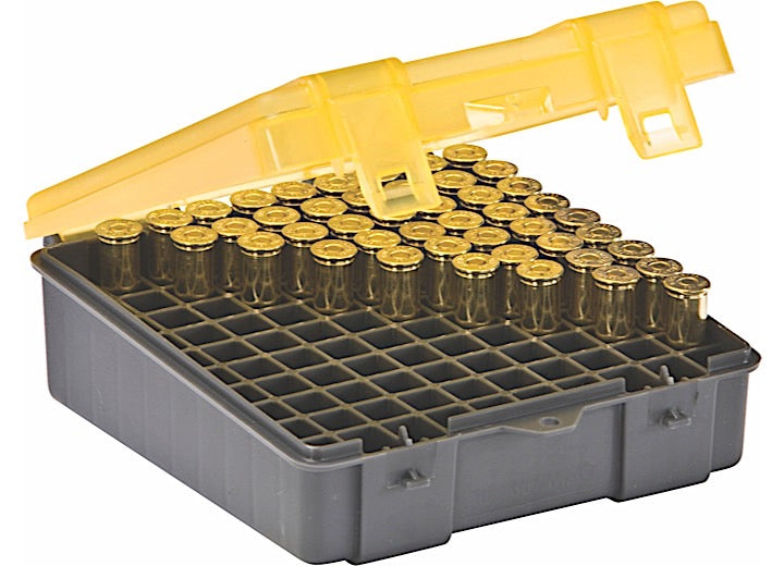 PLANO 100-COUNT HANDGUN AMMO CASE-.38 SPECIAL, .357 MAG, .38 S&W