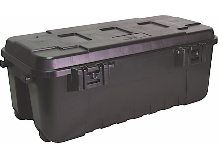 Plano Large Sportsman’s Trunk with Wheels- 108 Quart, Black