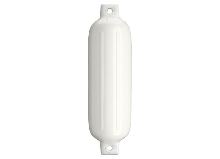Polyform 6.5IN X 22IN TWIN EYE FENDER G-4 WHITE