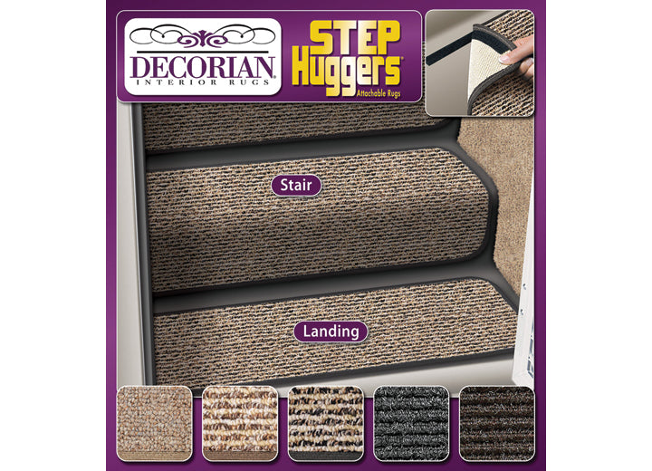 Prest-O-Fit STEP HUGGERS FOR RV LANDINGS (8IN X 231/2IN) - PEPPERCORN