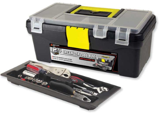 Performance Tool 12 5IN PLASTIC TOOL BOX