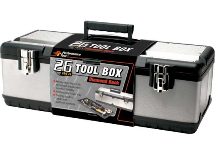 Performance Tool 26IN STEEL TOOL BOX