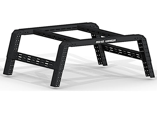 ROAD ARMOR 05-C FRONTIER TRECK 5FT., ADJ BED RACK SYSTEM-BRACKET KIT INCLUDED-TEXTURE BLACK