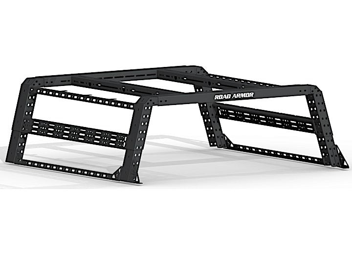 ROAD ARMOR 15-C TACOMA TRECK-OVERLAND 5FT., BED RACK SYSTEM-BRACKET KIT,RAIL INCLUDED-BLACK