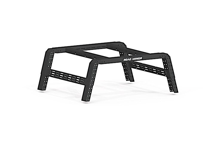 ROAD ARMOR TRECK 5.5-6FT -ADJ BED RACK SYSTEM- TXTR BLACK