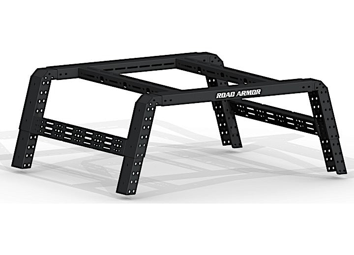 Road Armor 07-21 TOYOTA TUNDRA TRECK 5.5-6FT -ADJ BED RACK SYSTEM-TXTR BLACK