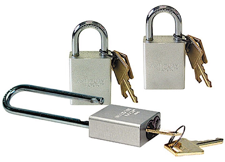 Roadmaster Inc Roadmaster Padlocks for Quick-Disconnects & Coupler- Keyed Alike