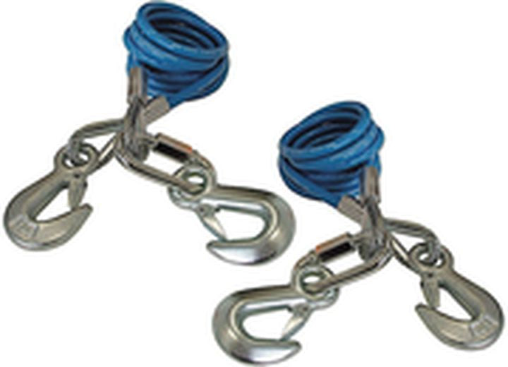 Roadmaster Inc Roadmaster 68" Coiled Double Hook Safety Cables - Pair