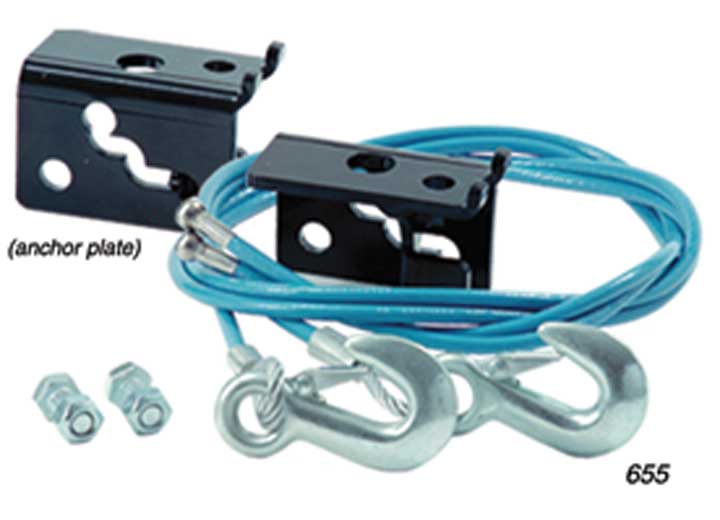 Roadmaster Inc Roadmaster 68" EZ Hook Safety Cables with Anchor Plates - Pair