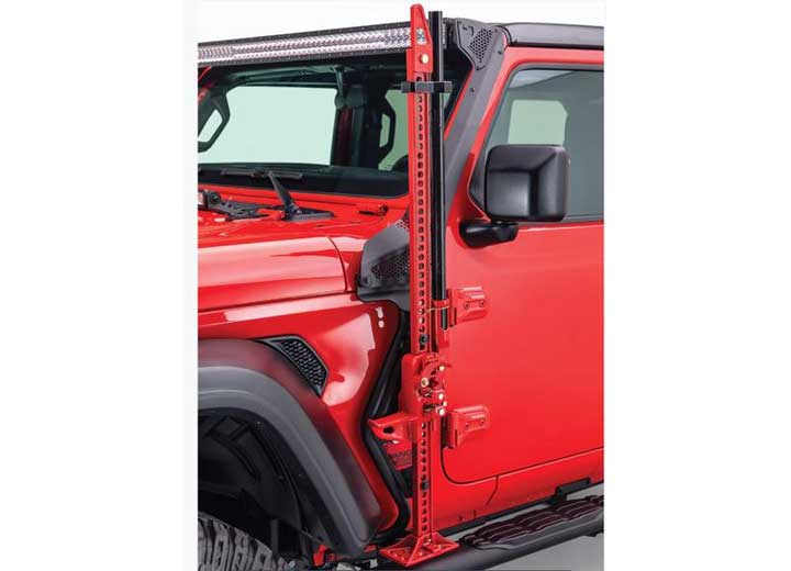 Go Rhino 18-C WRANGLER JL FITS WRANGLER JL , JLU, GLADIATOR JT EXTERIOR JACK MOUNT BLACK