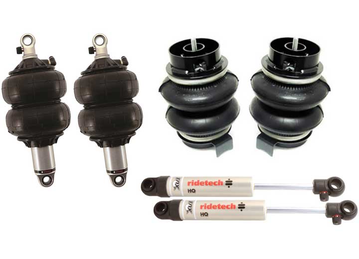 Ridetech 00-06 TAHOE/YUKON AIR SUSPENSION SYSTEM W/ HQ FRONT SHOCKWAVES