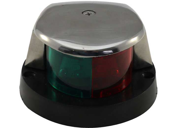 Race Sport Lighting LED 12V 1.5W BI COLOR STARBOARD/PORT NAVIGATION STAINLESS STEEL 316 LIGHT RED/GREEN