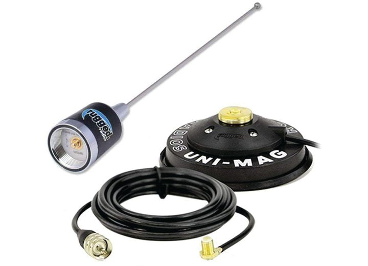 Rugged Radios UHF ANTENNA KIT WITH 1/2 WAVE NO GROUND PLANE (NGP) ANTENNA & MAGNETIC MOUNT