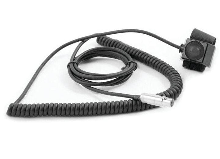 Rugged Radios VELCRO MOUNT STEERING WHEEL PUSH TO TALK (PTT) WITH COIL CORD FOR INTERCOMS