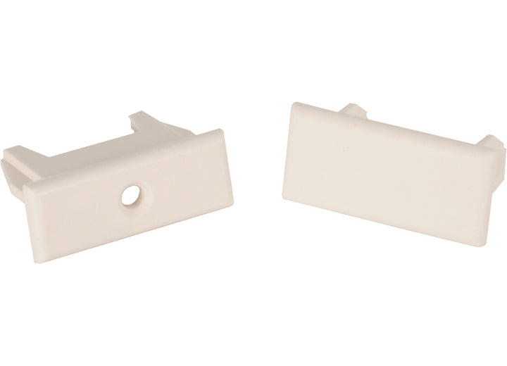 RV Designer PLEATED SHADE RAIL ENDS - OYSTER