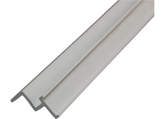 RV Designer CEILING TRACK FOR SNAP TAPE - 96IN WHITE