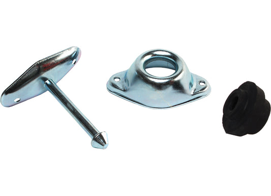 RV Designer ENTRY DOOR HOLDER - METAL PLUNGER - 3IN