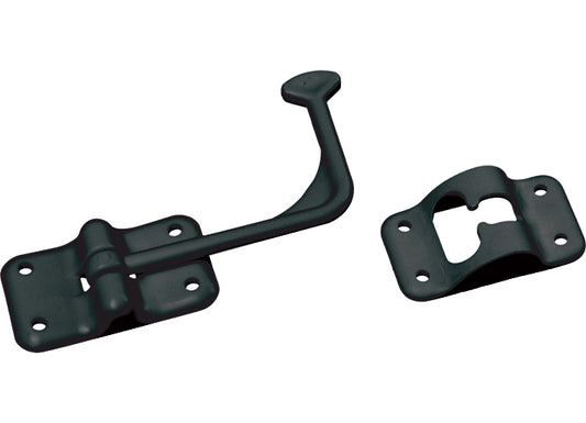 RV Designer ENTRY DOOR HOLDER - PLASTIC - 90 DEGREE - BLACK