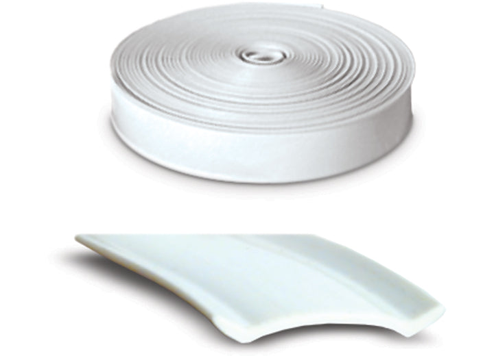RV Designer HEAVY DUTY INSERT TRIM - 1IN X 100FT - WHITE