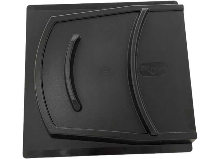 RV Designer SCREEN DOOR SLIDER - BLACK - 12IN W X 11.75IN H