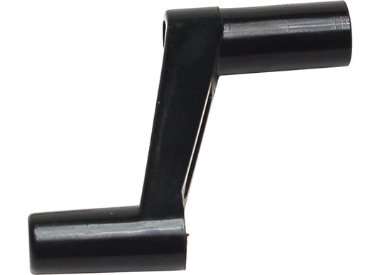 RV Designer PLASTIC WINDOW CRANK, BLACK - 1IN