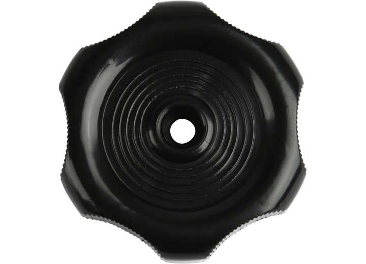 RV Designer WINDOW KNOB - BLACK - 1/2IN SHAFT