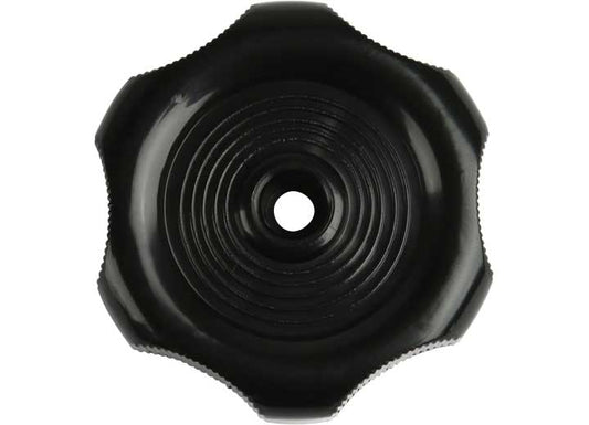RV Designer WINDOW KNOB - BLACK - 1/2IN SHAFT