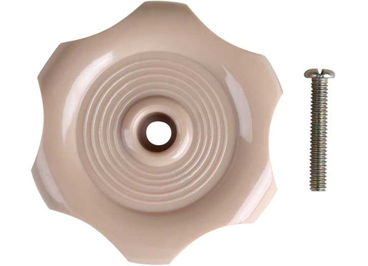 RV Designer WINDOW KNOB - BEIGE - 1/2IN SHAFT