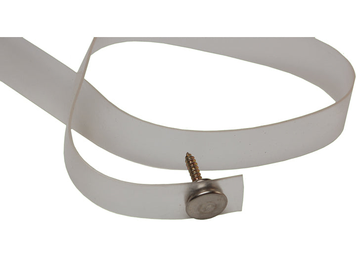 RV Designer TIEBACK - CLEAR PLASTIC 18IN