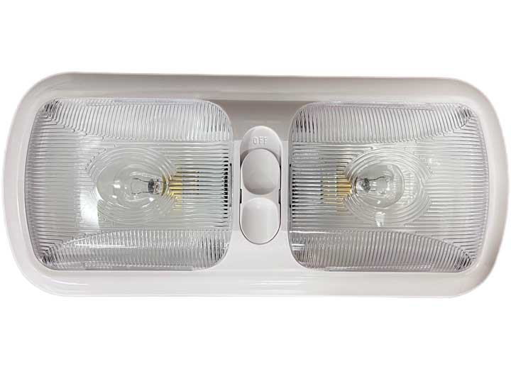 RV Designer 12V PANCAKE DOUBLE LIGHT