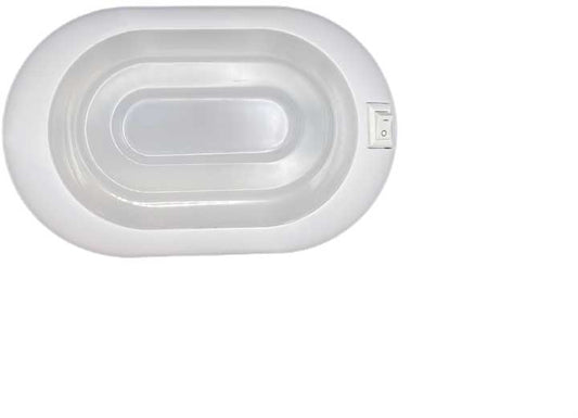 RV Designer LED 12V SLIM PANCAKE SINGLE LIGHT