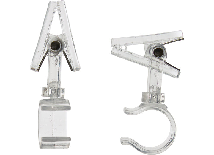 RV Designer Klippy Klips for 3/8" or 1/2" Rope Lights - 10-Pack