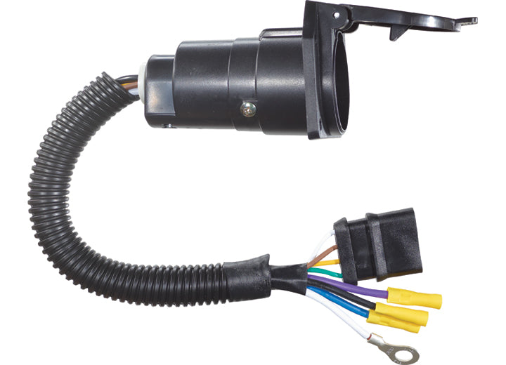 RV Designer 4-WAY FLAT TO 7-WAY RV SOCKET ADAPTER HARNESS