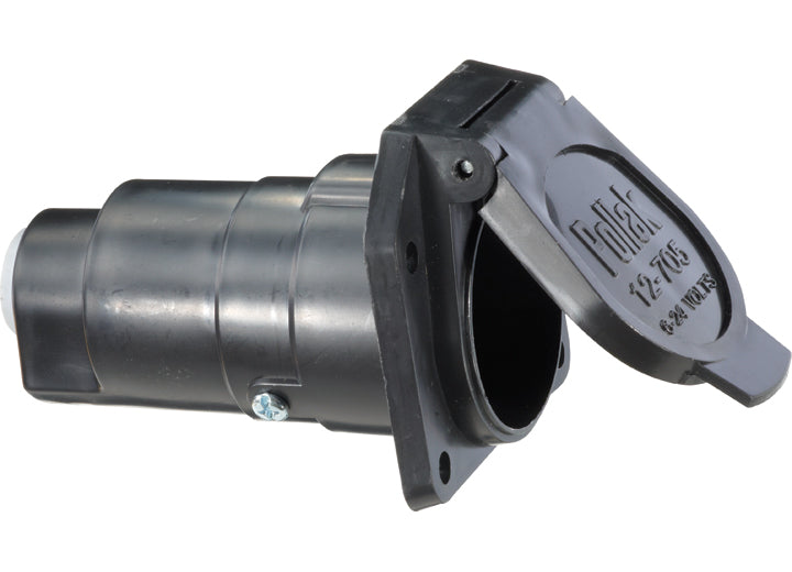 RV Designer 7-WAY RV SOCKET NYLON