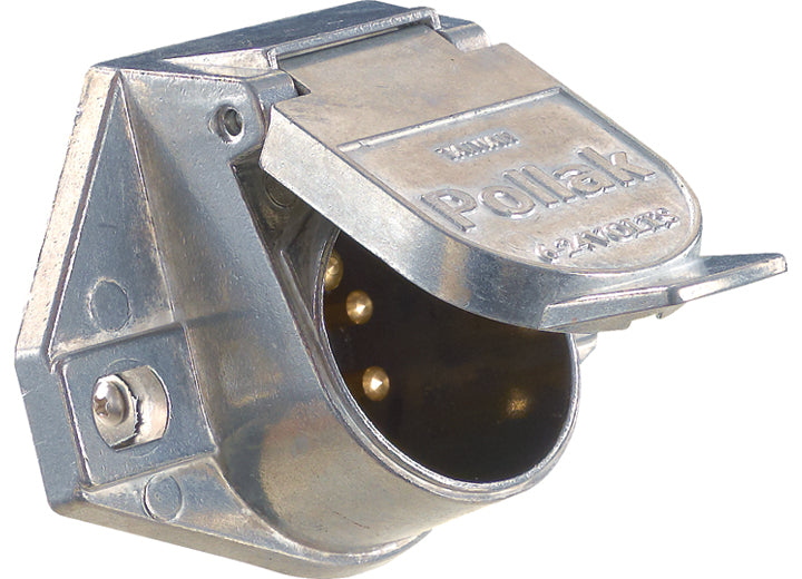 RV Designer 7-WAY HEAVY DUTY SOCKET DIE-CAST W/SOLID PINS