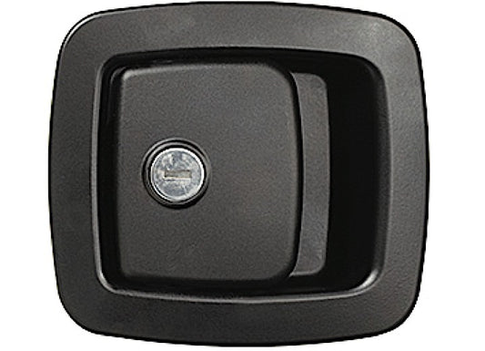 RV Designer BAGGAGE DOOR LOCK,BLACK-PLASTIC PLUNGER (TRIMARK 60-460)